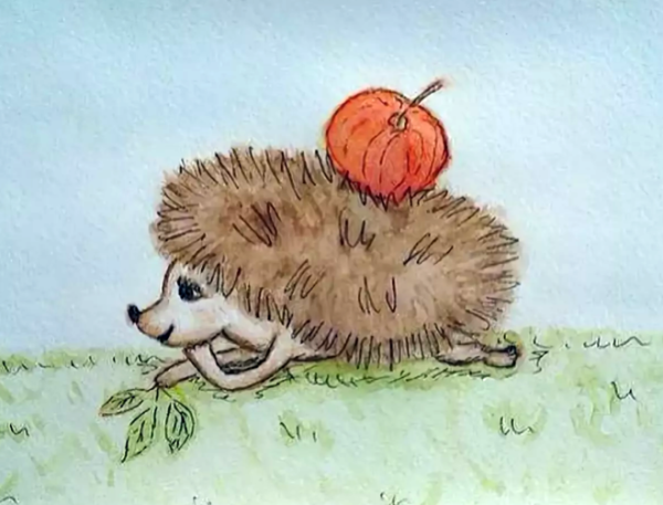 Михаил пришвин ёж иллюстрация