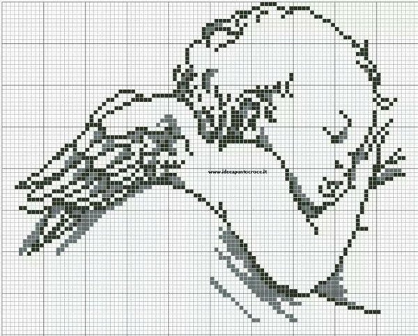 Сложные узоры по клеткам