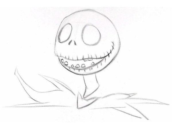 Рисунки на Хэллоуин карандашом страшные