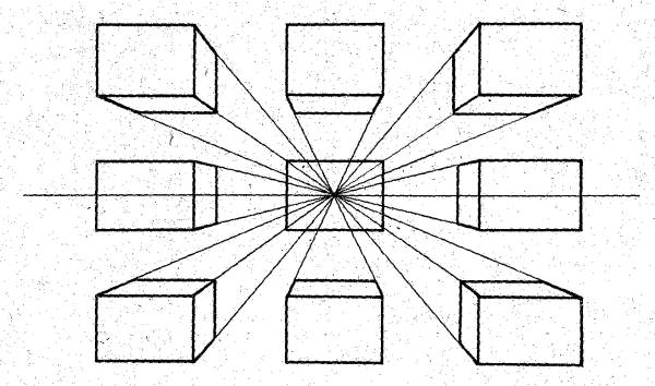 Композиция перспектива фронтальная