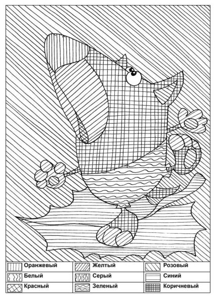 Разная штриховка для детей