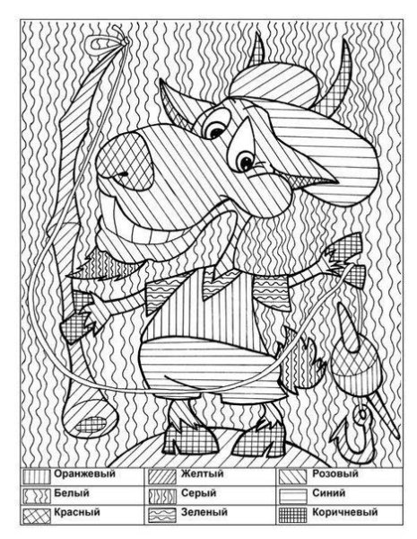 Штрихование для дошкольников