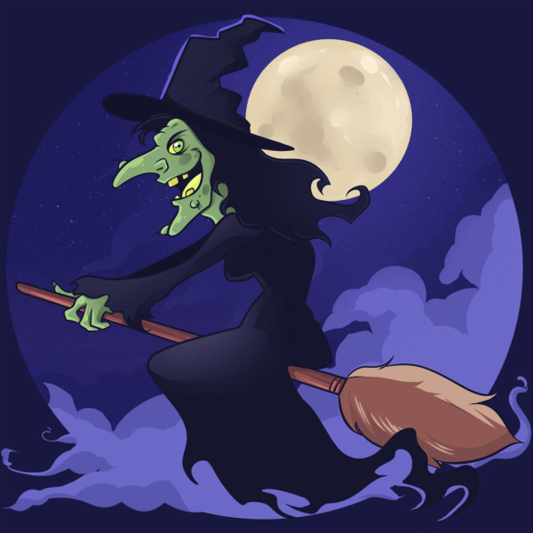 Нарисовать ведьму