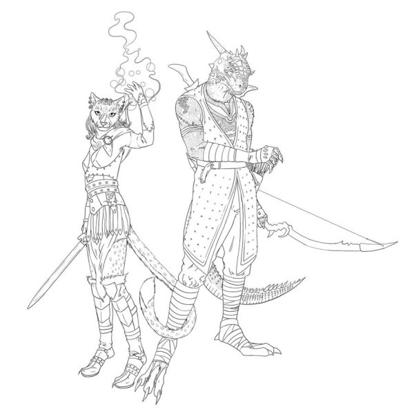 Раскраска скайрим