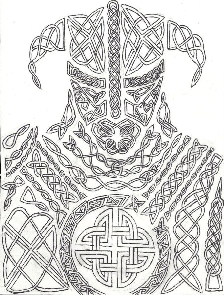 Скайрим орнамент