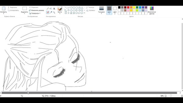 Сложные рисунки в паинт