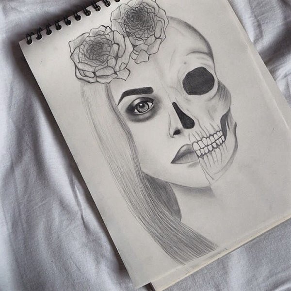 Скелет для скетчбука