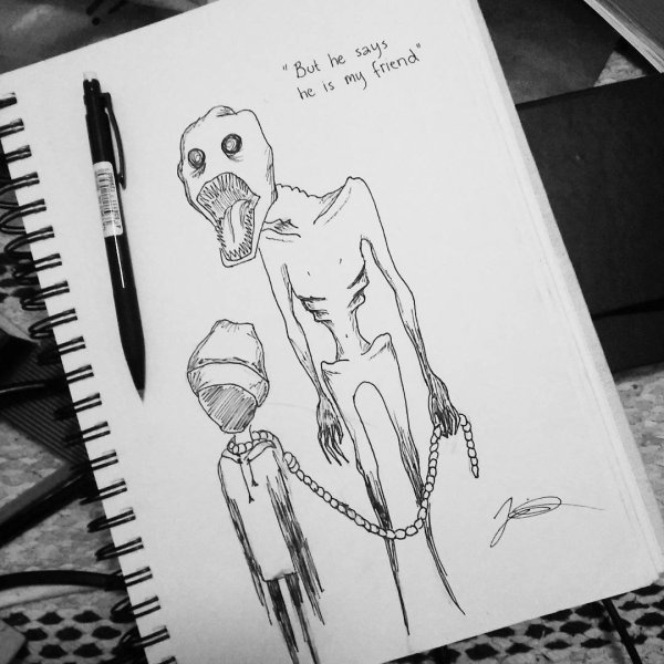 Прикольные рисунки для скетчбука