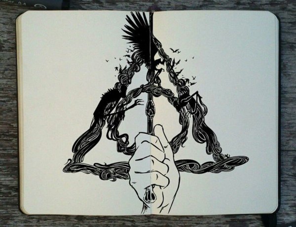 Смерть для скетчбука