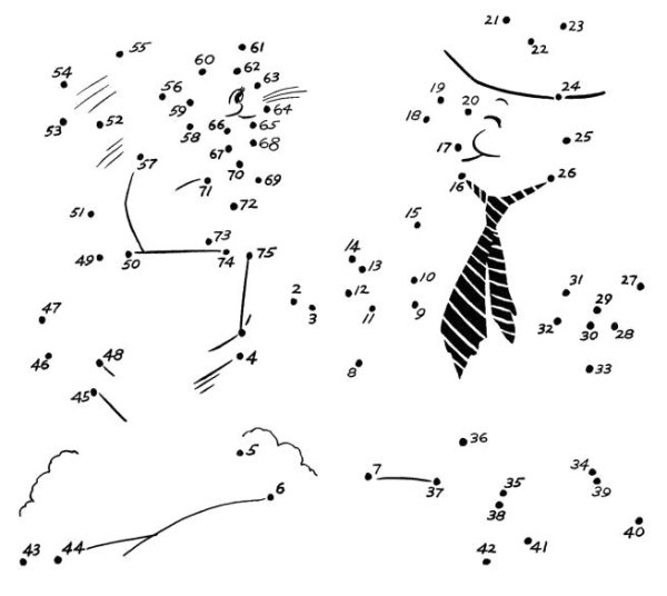 Рисование по цифрам до 100