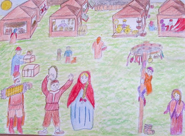 Рынок детские иллюстрации