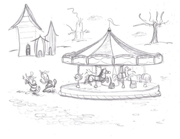 Ярмарка рисунок