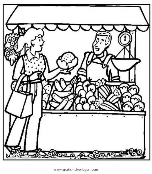 Ярмарка рисунок