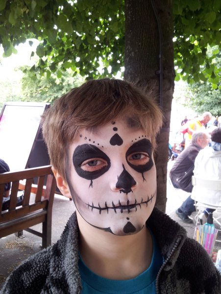 Макияж на Хэллоуин для парней легкий