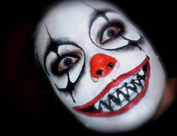 Страшный макияж мужской