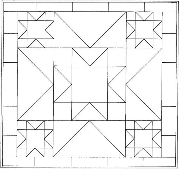 Орнамент виз геометрическихт фигур