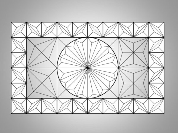 Геометрические фигуры для резьбы по дереву