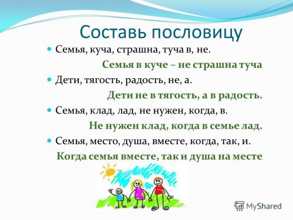 День семьи 15 мая презентация