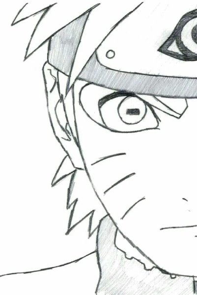 Раскраски аниме Наруто курама