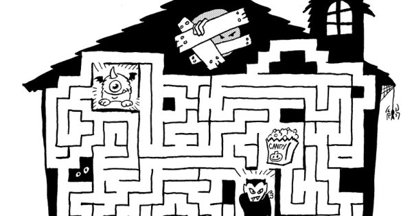 Лабиринт домик