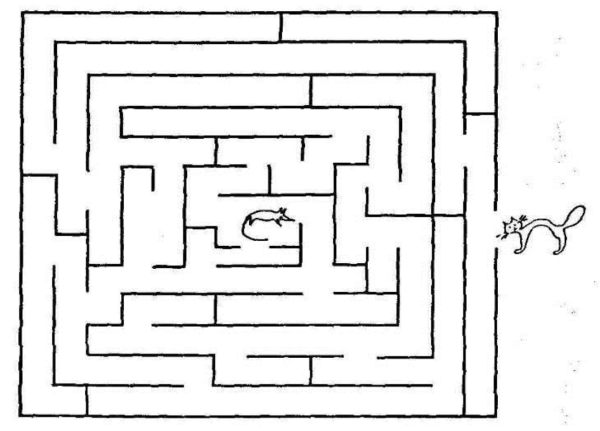 Лабиринты для младших школьников