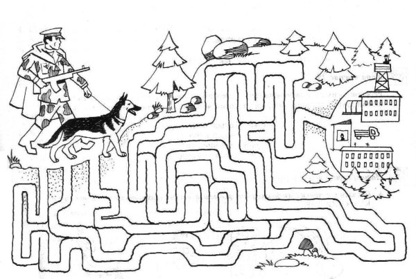 Лабиринты для детей