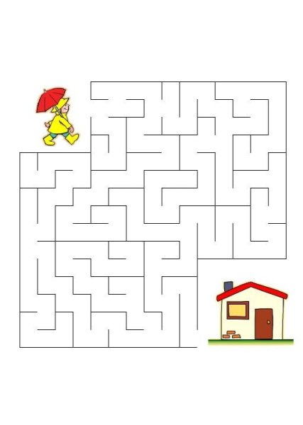 Лабиринты для старшей группы