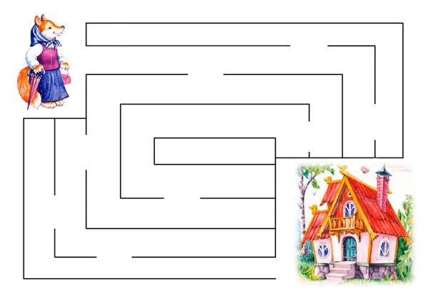 Лабиринты для детей