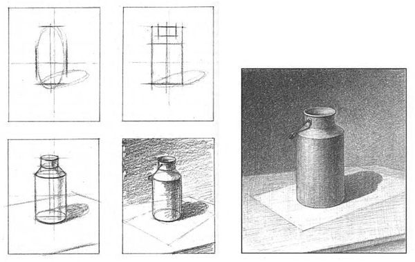 Конструктивное построение предметов