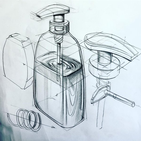 Конструктивное построение бытовых предметов