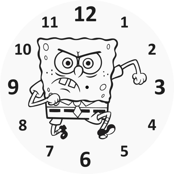 Спанч Боб рисунок карандашом