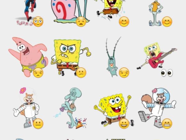 Нарисовать губку Боба и Патрика