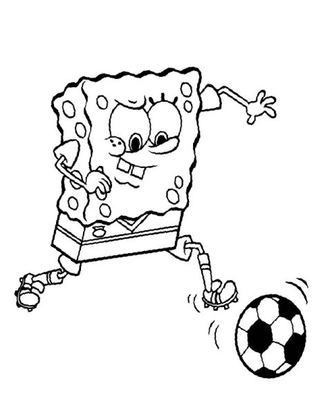 Губка Боб рисунок