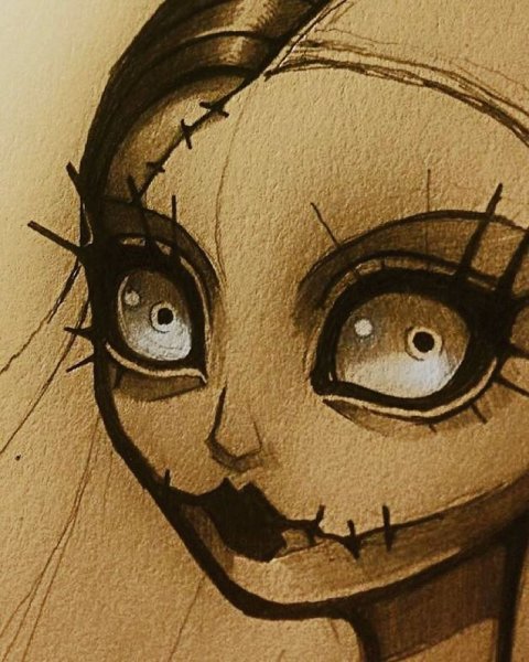 Идеи для рисования жуткие