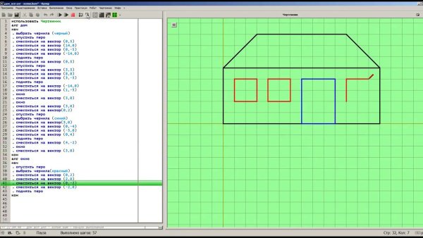 Кумир дом чертежник и команды