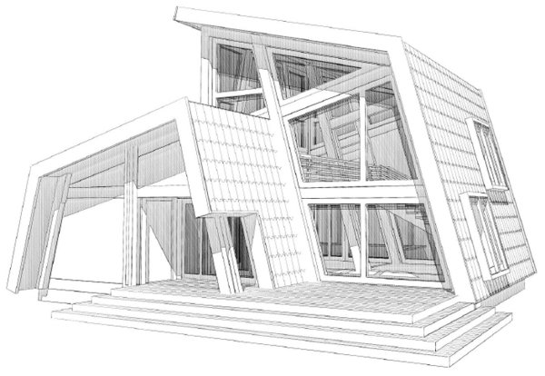 Чертежи современных зданий