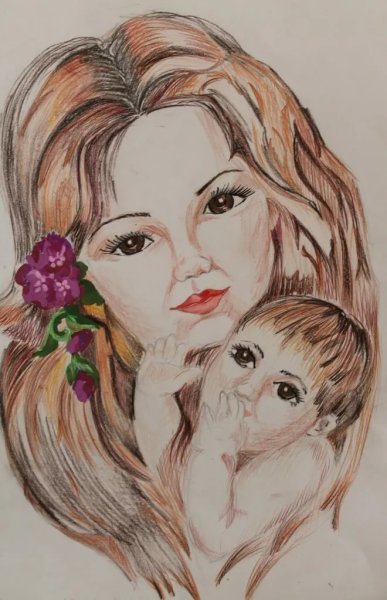 Срисовки для мамы