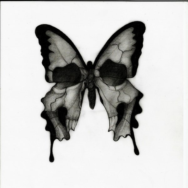 Готическая бабочка