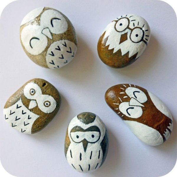 Роспись на камушках