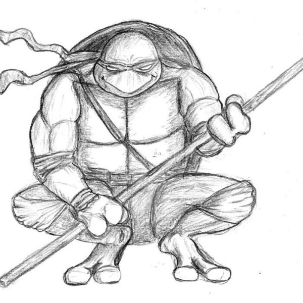 Черепашки ниндзя Донателло МУТАНТ