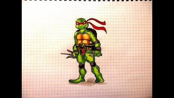 Тетрадь Черепашки ниндзя