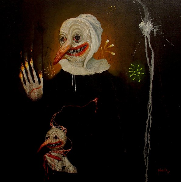 Шон Косс рисунки психические заболевания