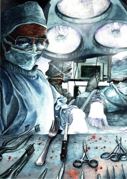 Чумной доктор маска арт