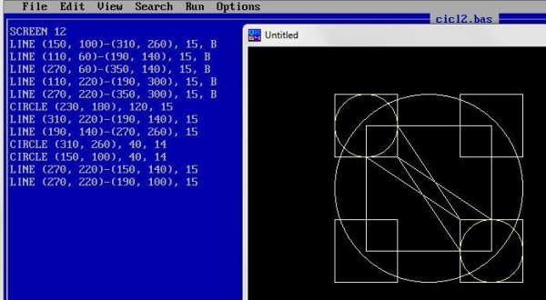 Программа QBASIC