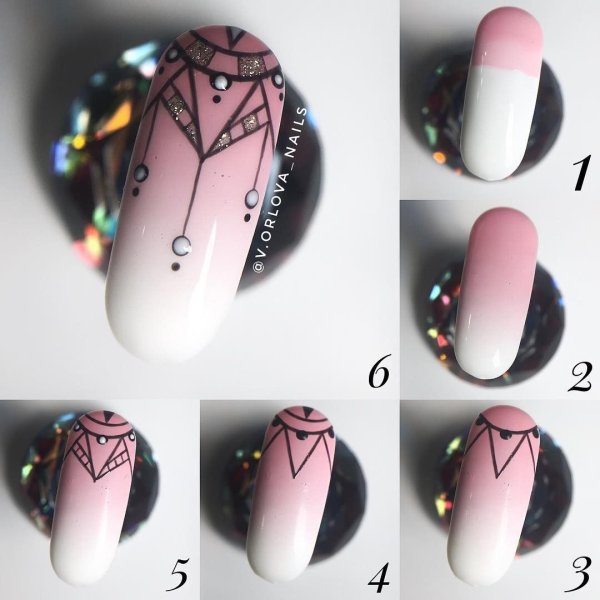 Узоры на ногтях для начинающих