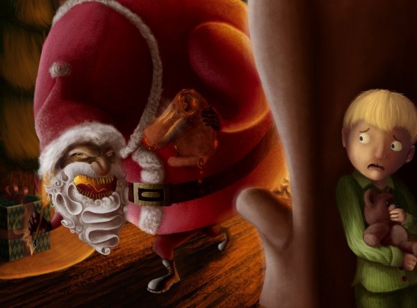 Новогодний череп