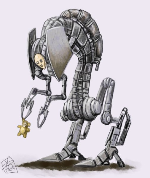 Сломанный робот