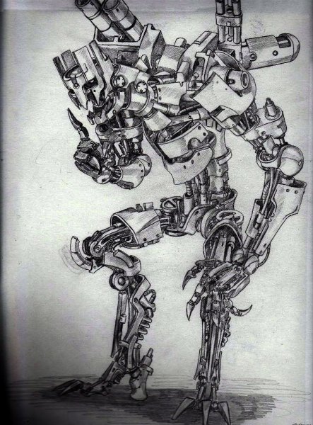 Рисунки карандашом фантастика