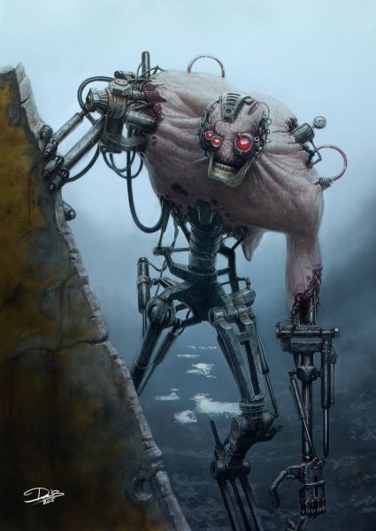 Киберпанк монстры киборги