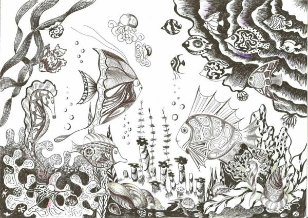 Рыбки Графика